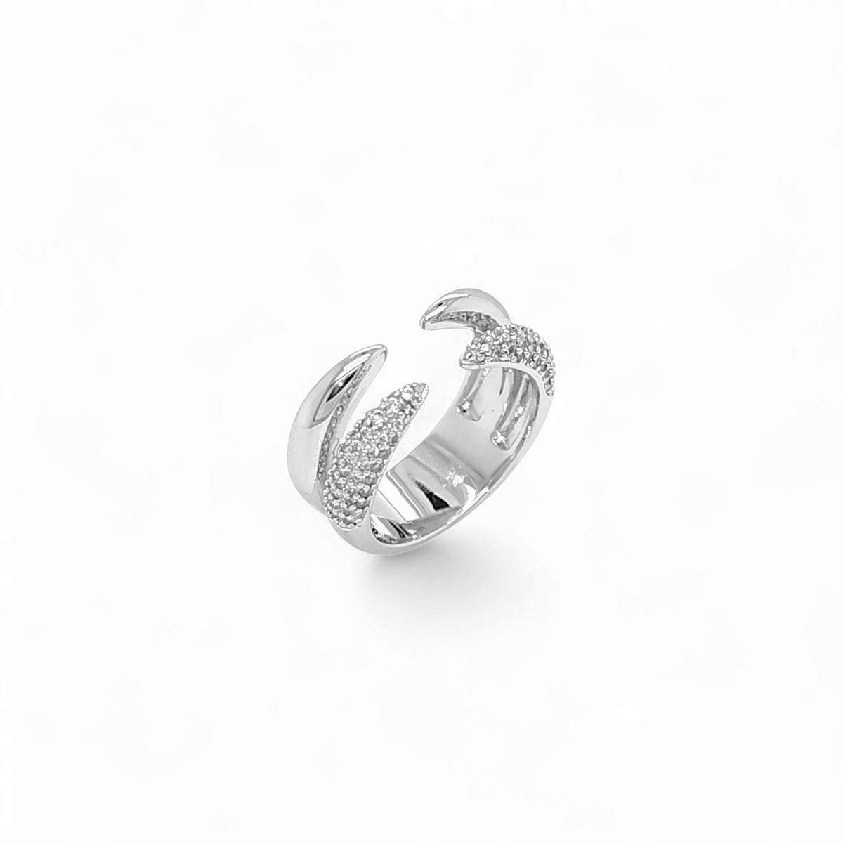 Anillo doble taurus 2 tonos | Bañado en oro de 18k