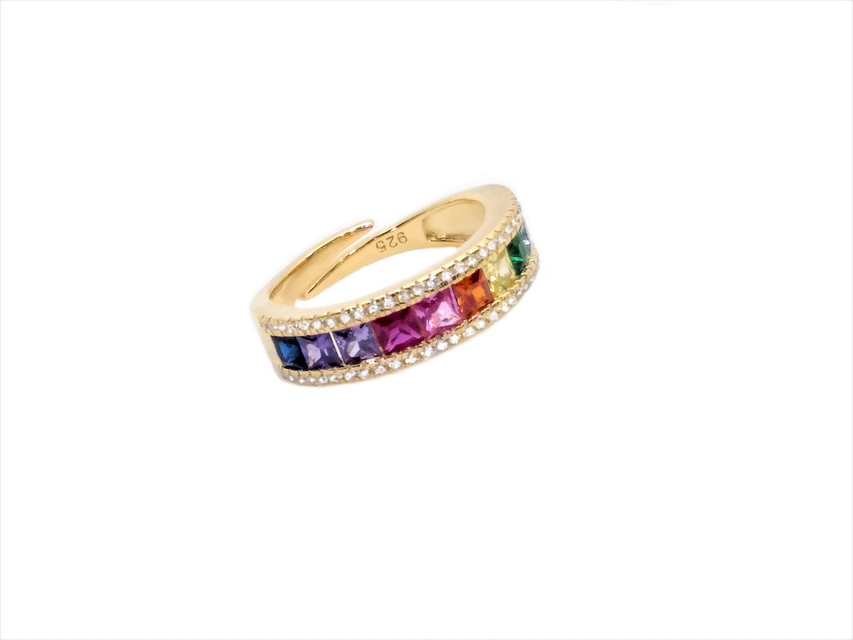 Multicolor Dressy Ring | 925 Sterling Silver