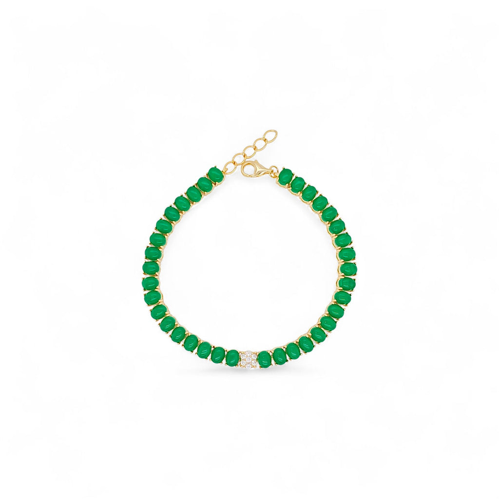 Pulsera Monaco | Baño de oro de 18K
