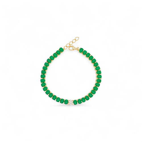 Pulsera Monaco | Baño de oro de 18K