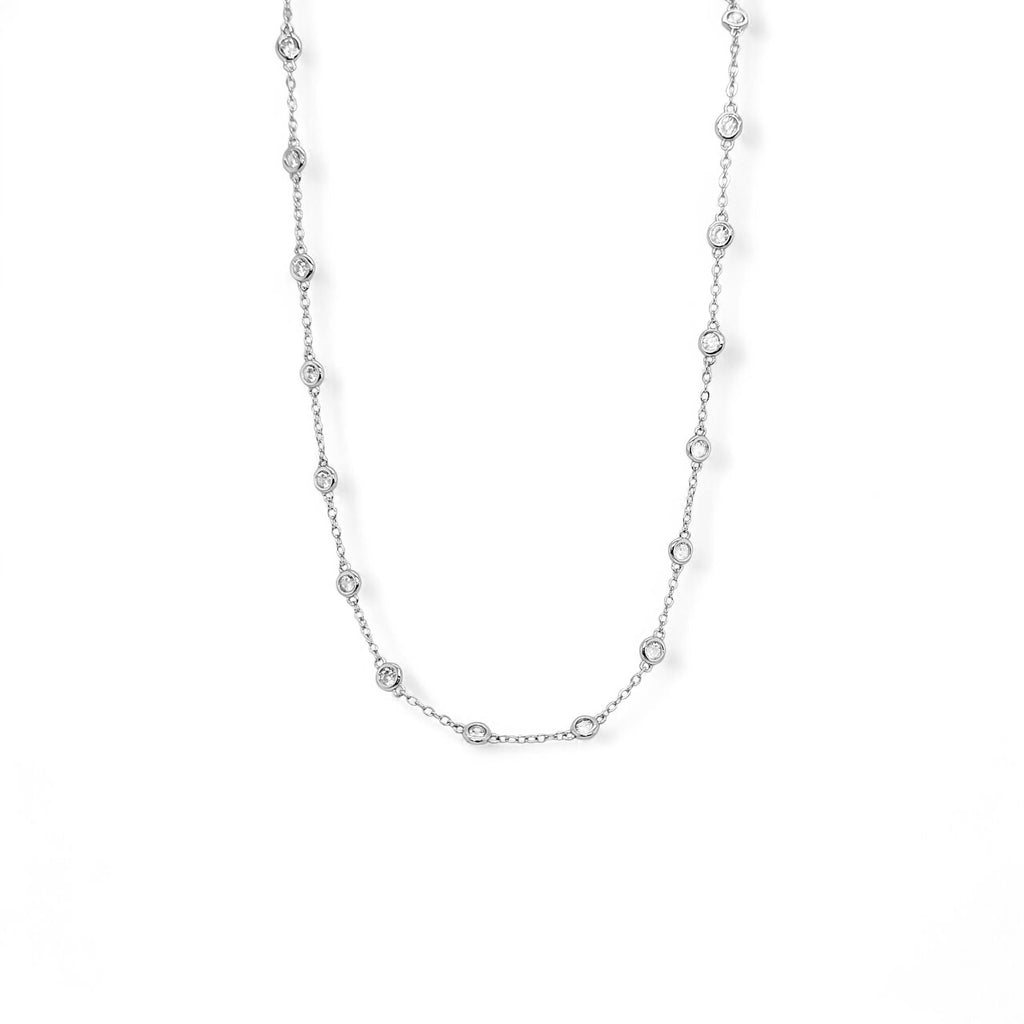 Necklace Points 16'' | 18k Gold Plated