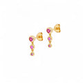 Earring Martini Stud | 18k Gold Plated