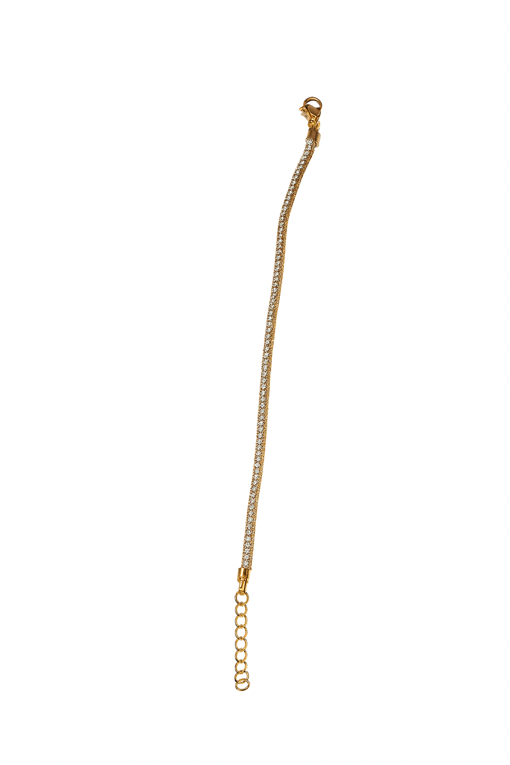Bracelet Mini Square Tennis | 18K Gold Plated