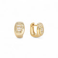 Huggie Status | 18k Gold Plated