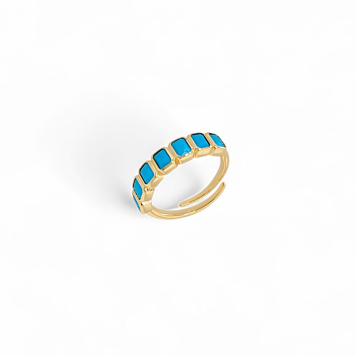 Tendencia en anillos | bañado en oro de 18k