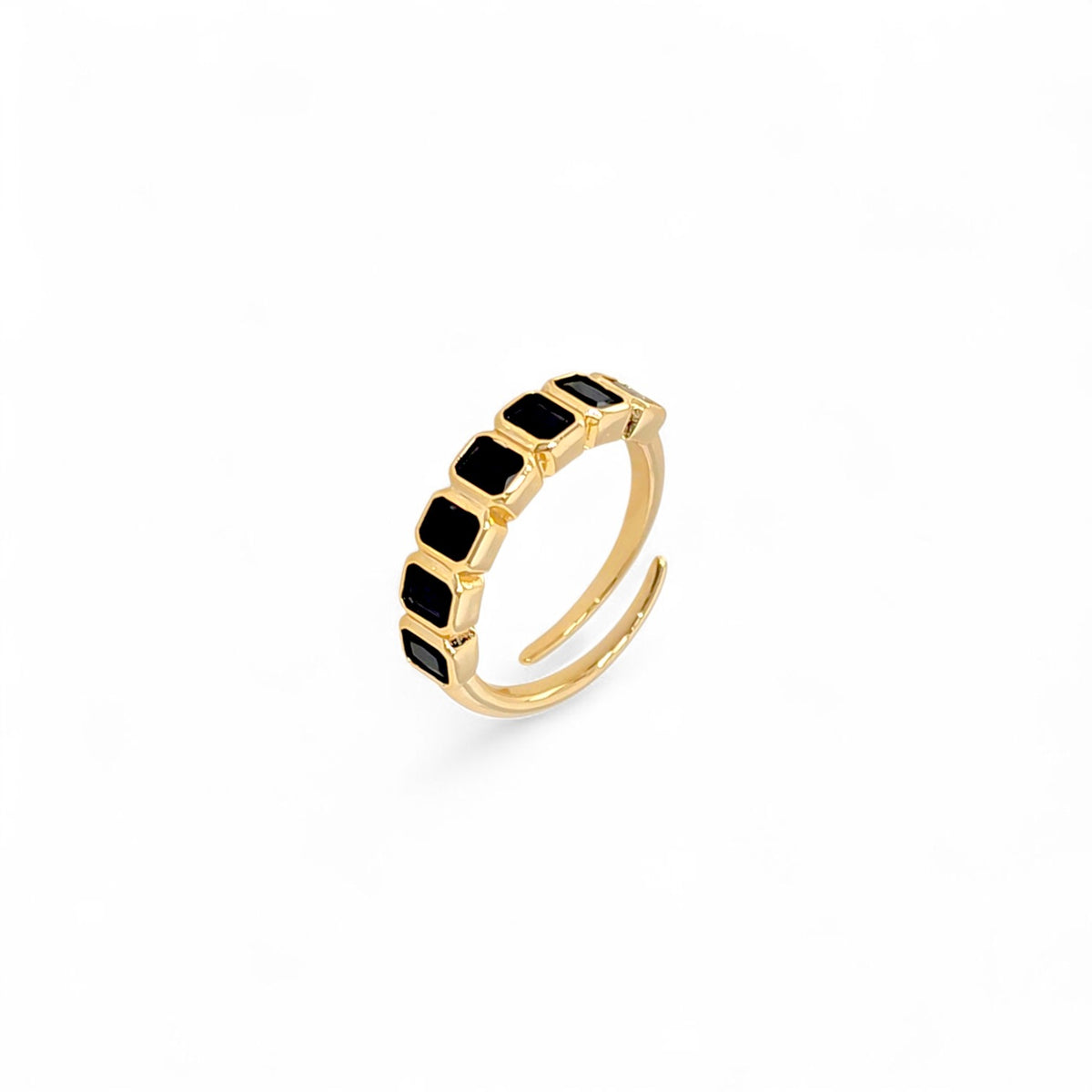 Tendencia en anillos | bañado en oro de 18k