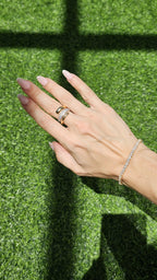 Pulsera Tennis Princess | Baño de oro de 18K o rodio