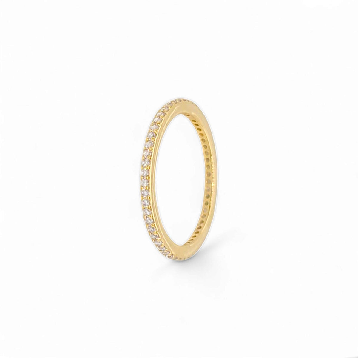 Band CZ Ring | 925 Sterling Silver