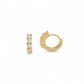 Mini Huggie King | Bañado en oro de 18k