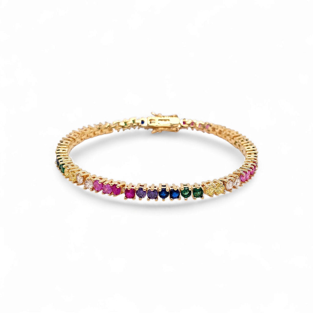 Pulsera Tennis Princess | Baño de oro de 18K o rodio