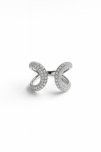 Anillo Flair CZ | Bañado en oro de 18k