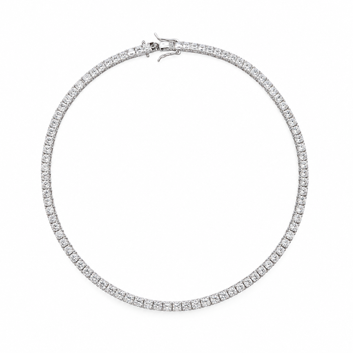 Necklace Princess Tennis | 18k Gold Plated