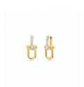 Earring U Link | 18K Gold Plated