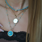Collar Dio | Baño de oro de 18 quilates