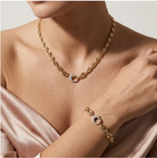 Mariner Link Bracelet | 18k Gold Plated