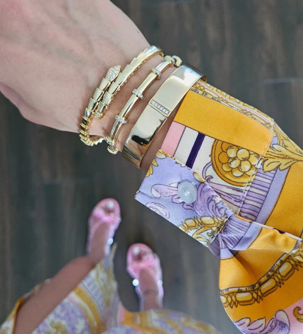 Bangle Serpenti | 18k Gold Plated