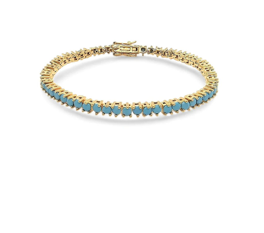 Bracelet Tennis Princess | 18K Gold or Rhodium Plated