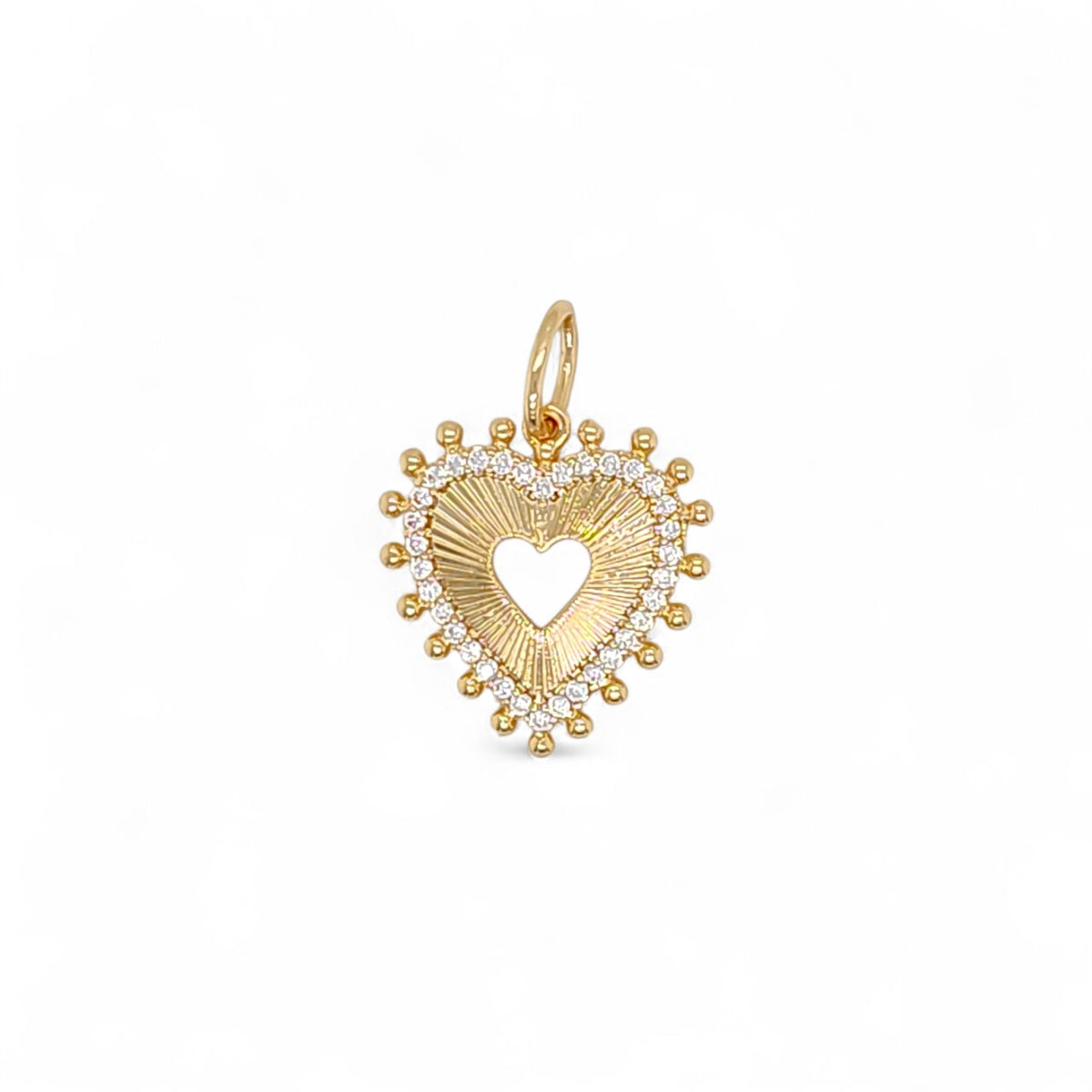 Charm Heartholo | 18k Gold Plated