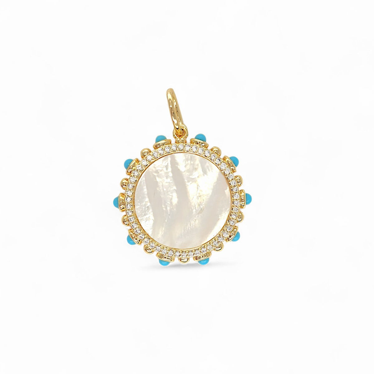 Pendant Italy Pearl | 18k Gold Plated