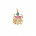 Charm Glamour | Bañado en oro de 18k