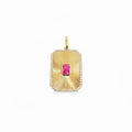Charm Holosquare | 18k Gold Plated
