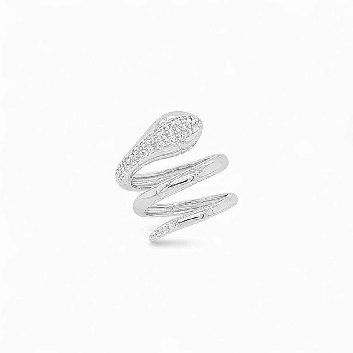 Ring Serpenti CZ |18k Gold Plated