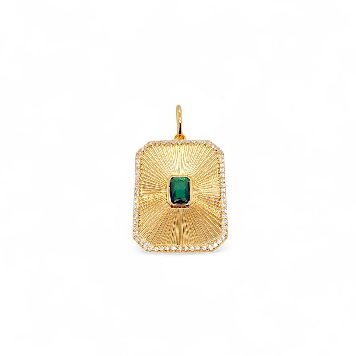 Charm Holosquare | 18k Gold Plated