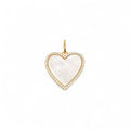 Dije Corazón | Bañado en Oro de 18k