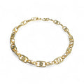Collar de perlas brillante | Chapado en oro de 18 quilates