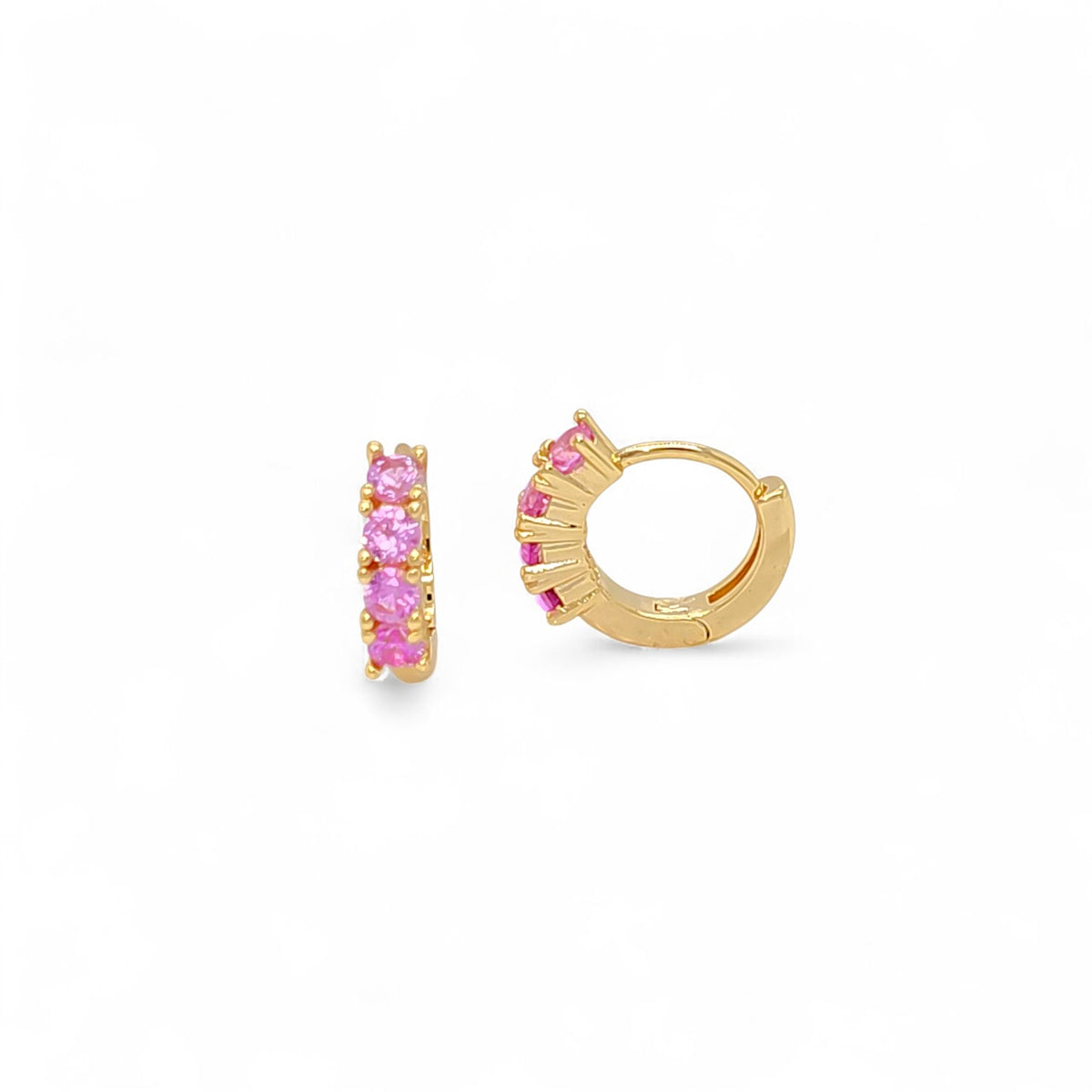 Mini Huggie King | 18k Gold Plated