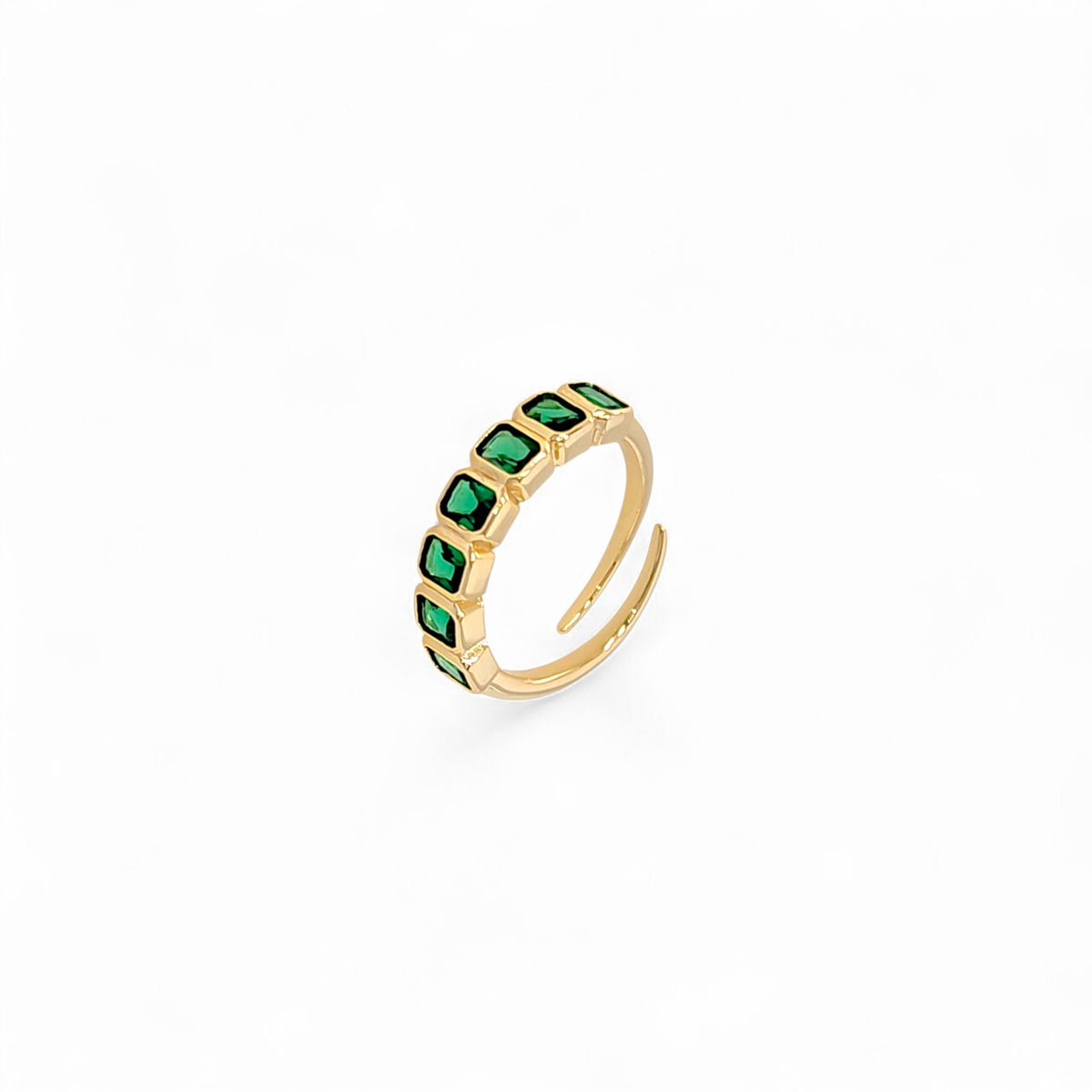 Tendencia en anillos | bañado en oro de 18k