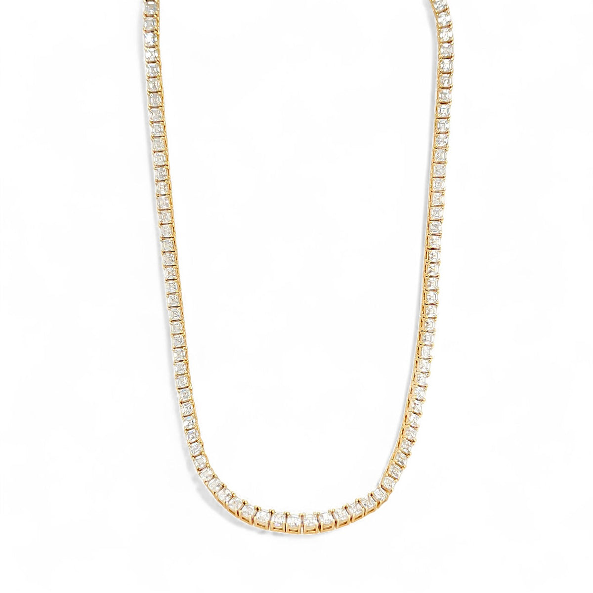 Necklace Princess Tennis | 18k Gold Plated