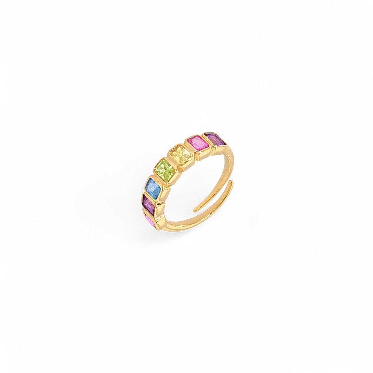 Tendencia en anillos | bañado en oro de 18k