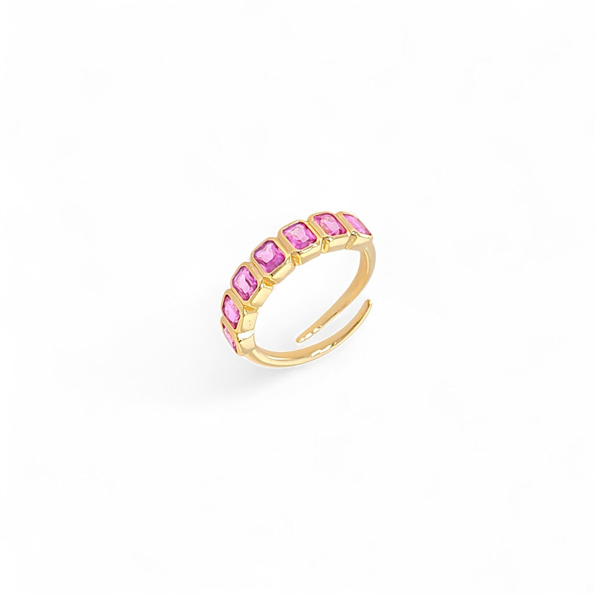 Tendencia en anillos | bañado en oro de 18k