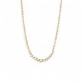 Collar de tenis de diamantes | Chapado en oro de 18 quilates