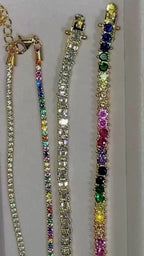 Pulsera Tennis Princess | Baño de oro de 18K o rodio